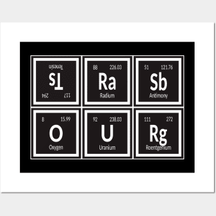 Strasbourg City | Periodic Table of Elements Posters and Art